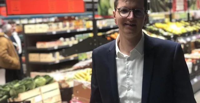 photo  guillaume gragnic, responsable du développement d’aldi en sarthe.  &copy;  le maine libre 