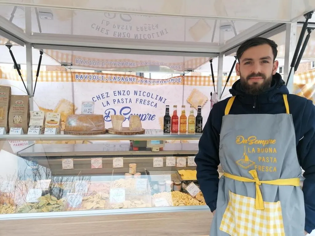 Il sole d’Italia, la touche italienne du marché à Chantepie Fougères