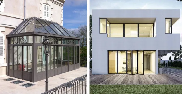 photo près d’angers, jlr alu fabrique vos menuiseries aluminium sur-mesure en 6 semaines seulement &copy; jlr alu