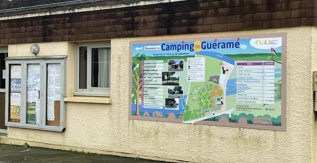 photo  situé au bord de la sarthe, le camping de guéramé à alençon a connu une hausse de sa fréquentation de 11 % en 2023. ses recettes ont augmenté de 14 %.  &copy;  ouest-france 