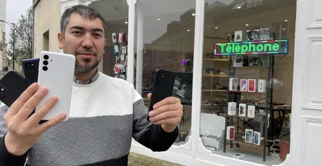 photo  osman mahsut a ouvert une boutique de réparation de téléphones mobiles, d’ordinateurs portables et de tablettes numériques dans le quartier de montsort à alençon.  &copy;  ouest-france 