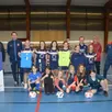 photo les féminines de la vedette de boisthorel se sont vues remettre le label féminin eff au gymnase.