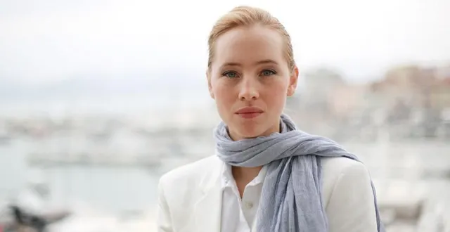 photo  l’actrice et réalisatrice isild le besco durant la 67e édition du festival de cannes, le 22 mai 2014.  &copy;  loic venance/archives afp 
