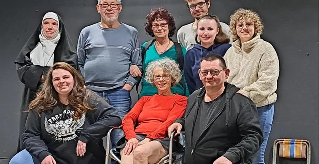 photo  les voivr’rires sont en répétition de « paradis des randonneurs ».  &copy;  ouest-france 