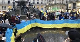 actu cinéma  un rassemblement en soutien à l’ukraine est organisé samedi. 