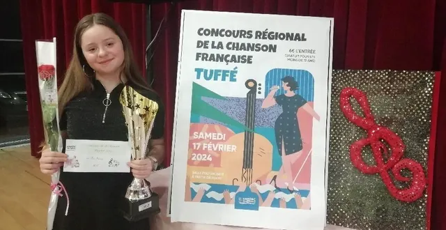 photo  oyana kerisit, 12 ans, a encore du mal à réaliser qu’elle chantera devant plus de 10 000 personnes aux tufféeries.  &copy;  famille kerisit 