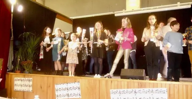 photo  samedi 17 février 2024, 39 chanteurs amateurs se sont affrontés à l’occasion du concours régional de la chanson française.  &copy;  comité des fêtes de tuffé 