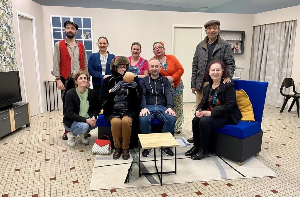 À Machecoul, la troupe de théâtre les Trois coups en pleine répétition avant son spectacle