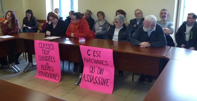 photo  un échange qui s’est voulu constructif entre les parties mais qui laissent les ancinnois désabusés  &copy;  le maine libre 