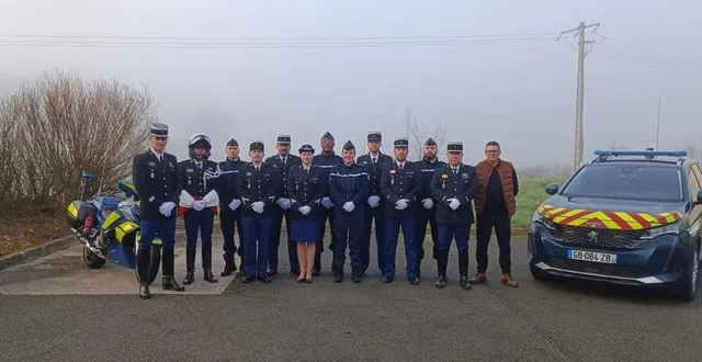 photo  le peloton motorisé de maresché a été créé en 2003.  &copy;  le maine libre 