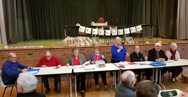 photo  la réunion annuelle de générations mouvement du canton du pays de bonnétable, présidée par odile davignon, attire toujours beaucoup de monde.  &copy;  le maine libre 