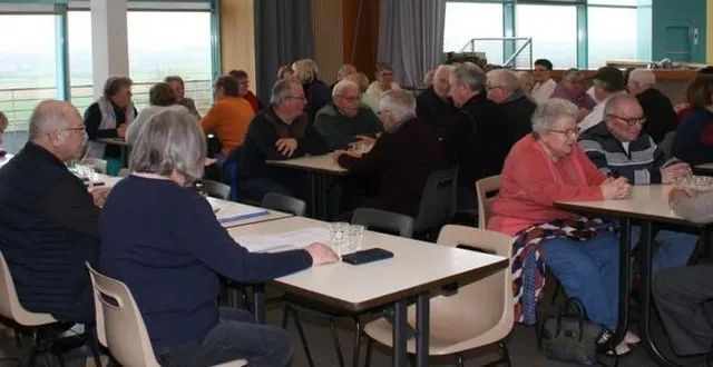 photo  les adhérents sont venus nombreux.  &copy;  le maine libre 