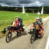 photo depuis de nombreuses années, béatrice et alain bourgeteau, jeunes retraités installés à rouillon, font le choix de voyager à vélo. le couple fait partie des habitués du festival du voyage à vélo, qui se déroule ce week-end, au mans.
