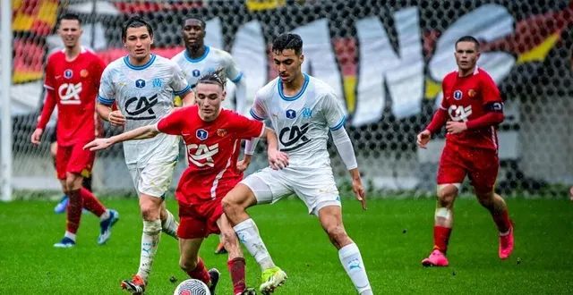 photo  le mans fc s’est imposé de la plus belle des manières contre l’om en huitième de finale de la gambardella dans une ambiance de feu.  &copy;  le maine libre - yvon loue 