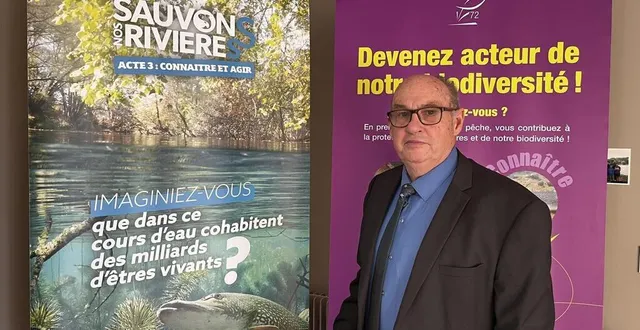 photo  jean-marc vaulée est le président de la fédération départementale de pêche de la sarthe depuis 2022.  &copy;  photo : le maine libre 