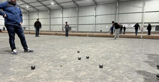 photo  le boulodrome d’alençon (orne) est au calendrier de la saison de pétanque.  &copy;  ouest-france 