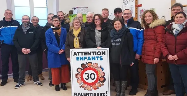 photo  les services concernés et les élus ont inauguré les équipements.  &copy;  . ouest-france 