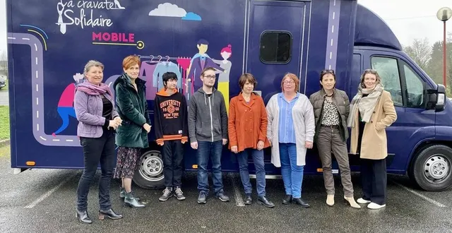 photo  stagiaires et représentants des deux institutions ont travaillé ensemble.  &copy;  le maine libre 