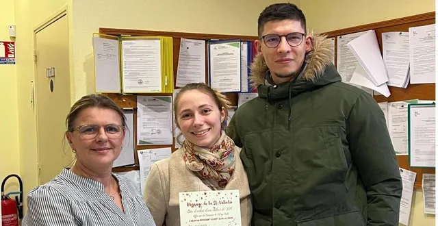 photo  les heureux élus ont gagné un dîner dans l’un des restaurants de la commune.  &copy;  val-au-perche 