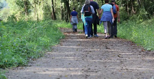 photo  la « grande randonnée vers paris » traversera la sarthe en avril 2024.  &copy;  photo d’illustration : le courrier de l’ouest – joël audouin 