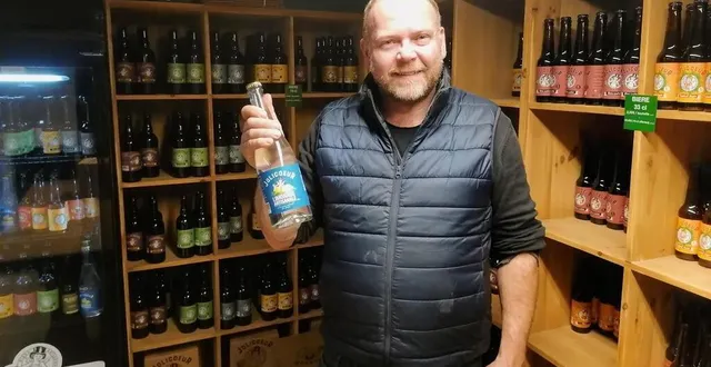 photo  david lux, gérant de la brasserie jolicœur, quittera sa boutique le temps d’un week-end pour tenir un stand au festival des vins.  &copy;  le maine libre 