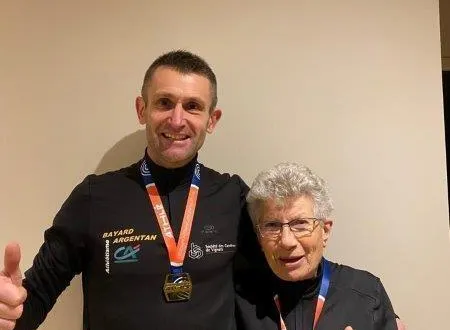 photo  arnaud deceroit et micheline bailly, champions de france  &copy;  bayard argentan 