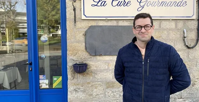 photo  germain suchet inaugurera sa crêperie ce mardi 5 mars 2024.  &copy;  ouest-france 