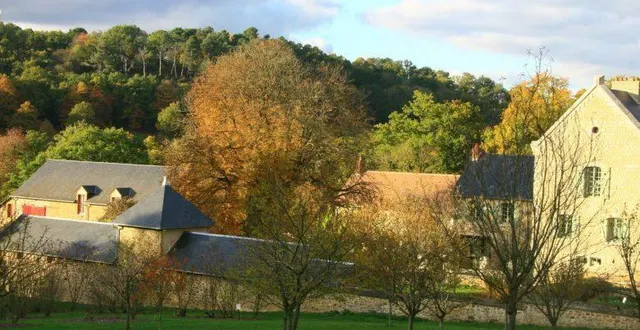 photo  le parcours passe par le domaine du gasseau.  &copy;  le maine libre 