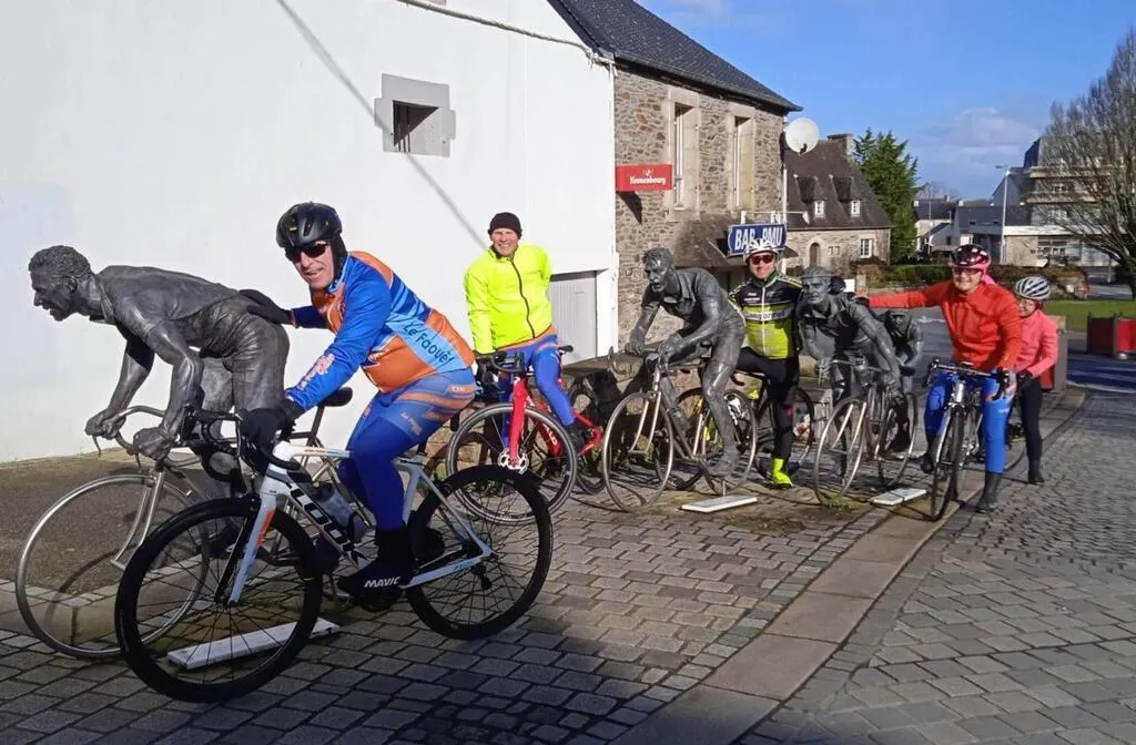 Gourin. Une trentaine de cyclos à la sortie Gwintomm