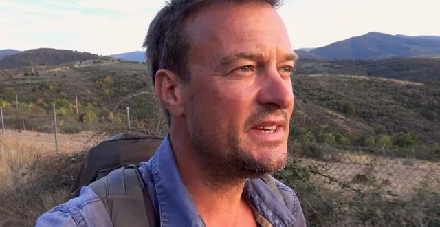 photo  laurent granier racontera son aventure sur le chemin de saint-jacques-de-compostelle, samedi 9 mars 2024 au cinéma le kid de la flèche (sarthe).  &copy;  dr 