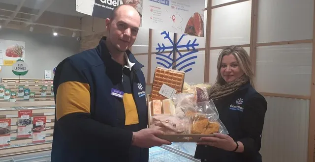 photo  la nouvelle responsable d’ecomiam et steven, vendeur.  &copy;  ouest-france 