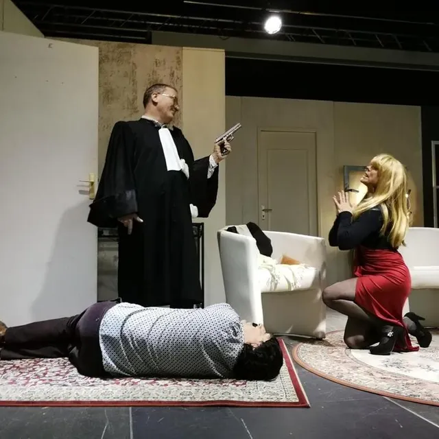 photo « le coupable est dans la salle », d’yvon taburet.  ©  ouest-france