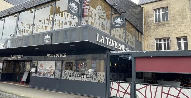 photo  la brasserie d’alençon (orne) la taverne 5 j  fermera définitivement le dimanche 10 mars 2024.  &copy;  ouest-france 