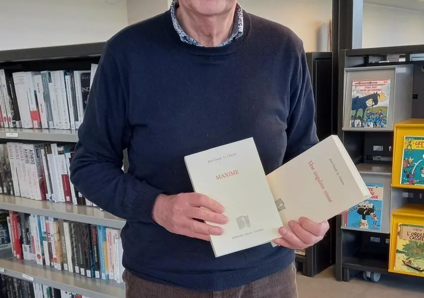 Plumaugat. Dédicace de JeanClaude Le Chevère, au Rucher Dinan