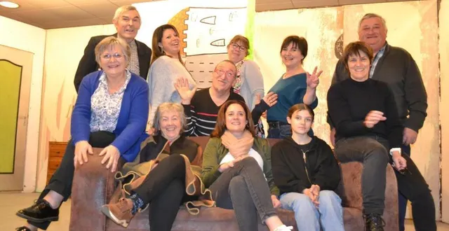 photo  la troupe pas sage à l’acte, d’auvers-le-hamon.  &copy;  le maine libre 