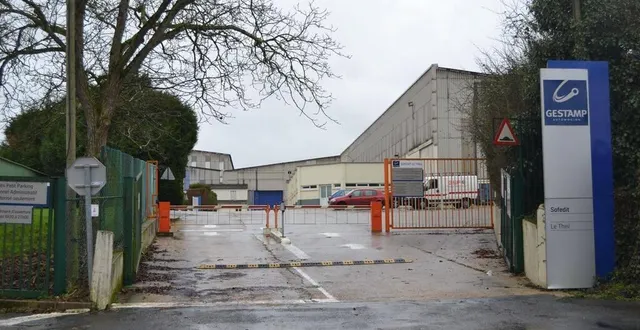 photo  l’entreprise gestamp-sofedit de val-au-perche a connu un départ de feu, lundi soir 11 mars 2024.  &copy;  archives ouest-france 