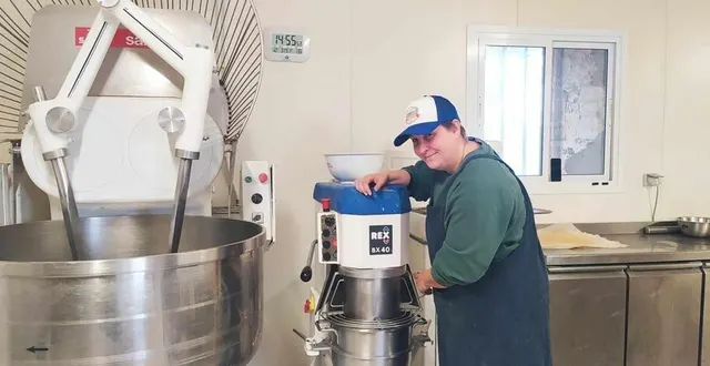 photo  mélanie a pu tester les équipements de ses confrères  &copy;  ouest-france 