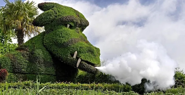 photo  le premier week-end du printemps va être animé au parc terra botanica.  &copy;  jerome fouquet/ouest-france 