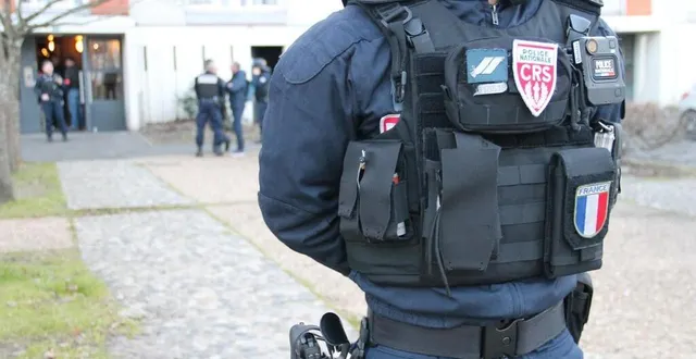 photo  une vingtaine de policiers de la crs 82 de nantes ont été mobilisés sur l’opération « place nette », menée au mans (sarthe) ce jeudi 14 mars 2024.  &copy;  ouest-france 