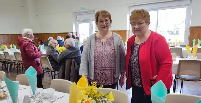 photo  gisèle thommy (à gauche) est la nouvelle présidente du club de l’espérance. elle remplace annick landron en poste depuis 13 ans  &copy;  co 