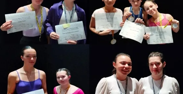 photo  les lauréats du concours régional de danse.  &copy;  spaycific dance 