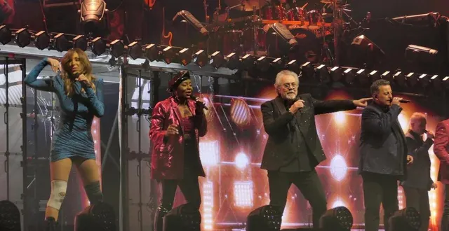 photo  sabrina, christiane de zouk machine, patrick hernandez et phil barney font partie de la tournée stars 80 de 2024.  &copy;  le maine libre 