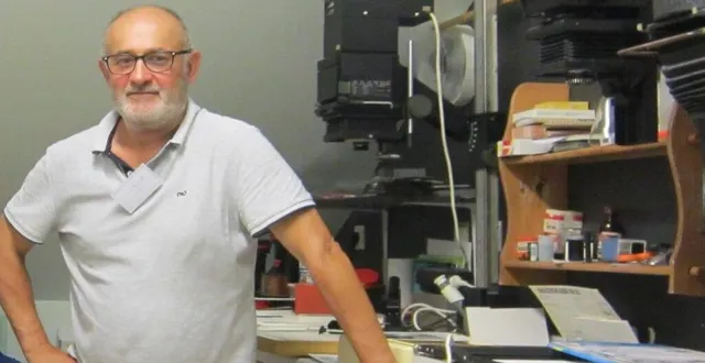 photo  michel boueilh, l’un des animateurs du club photo.  &copy;  le maine libre 