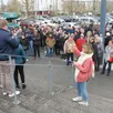 photo  samedi 16 mars 2024, environ 80 personnes ont répondu à l’appel de gaëtan cordelet, chef de file de l’opposition au conseil municipal d’allonnes (sarthe), qui a évoqué la vague de cambriolages qui frappe la commune. 