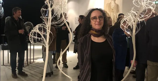 photo  l’artiste a, selon ses propos, « fait sa maison » de la galerie des tanneurs, transformé en « tunnel de lumière » jusqu’au 7 avril.  &copy;  ouest-france 