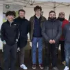 photo les étudiants de la germinière entourés de quelques producteurs locaux et un adjoint au maire.