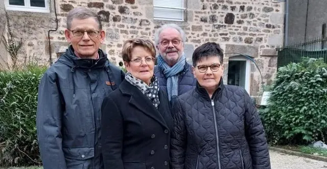 photo  les premiers membres du bureau sont prêts à l’action.  &copy;  ouest-france 