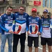 photo étienne fontaine, franck dupuis, mickaël et zachary pichon ont mené les pays de la loire à la 2e place.