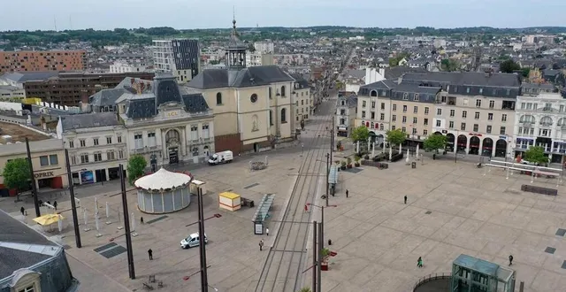 photo  débouchant sur la place de la république, le boulevard levasseur est la rue du mans qui affiche le prix le plus élevé au mètre carré.  &copy;  archives 