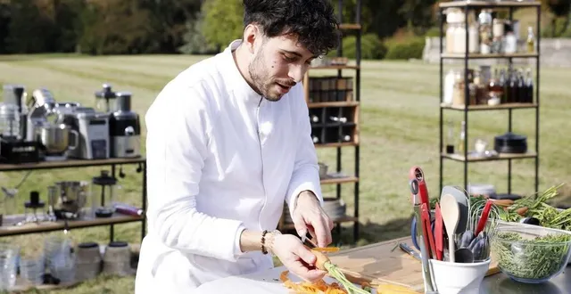 photo  né au mans, quentin est un des candidats de la saison 2024 detop chef.  &copy;  pierre olivier/m6 
